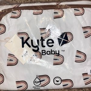 Kyte Baby Coffee Rainbow Baby Blanket